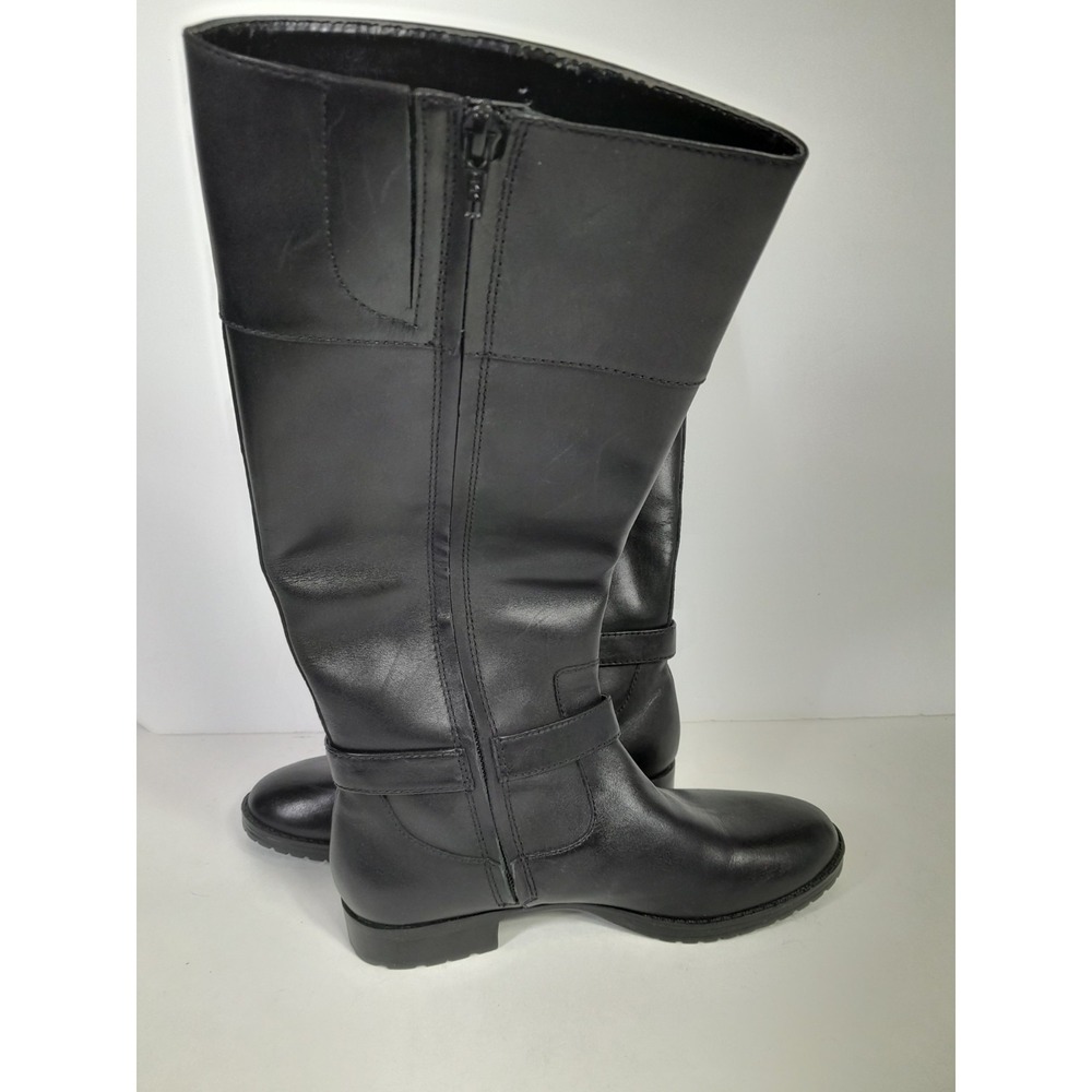 Lauren Ralph Lauren Women's Riding Boots Saniya Black  Size 6 B Side Zip - Picture 8 of 12